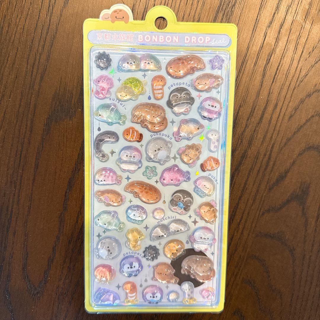 ペ*ル様 【新品未開封】BONBON DROPシール　京都水族館　限定