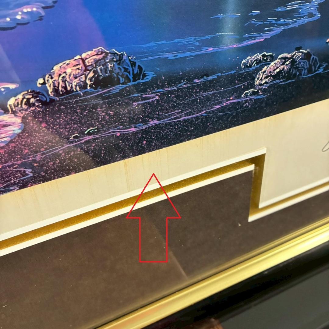 クリスチャン・ラッセン「ラハイナスターライトⅡ」大作 ミクスド