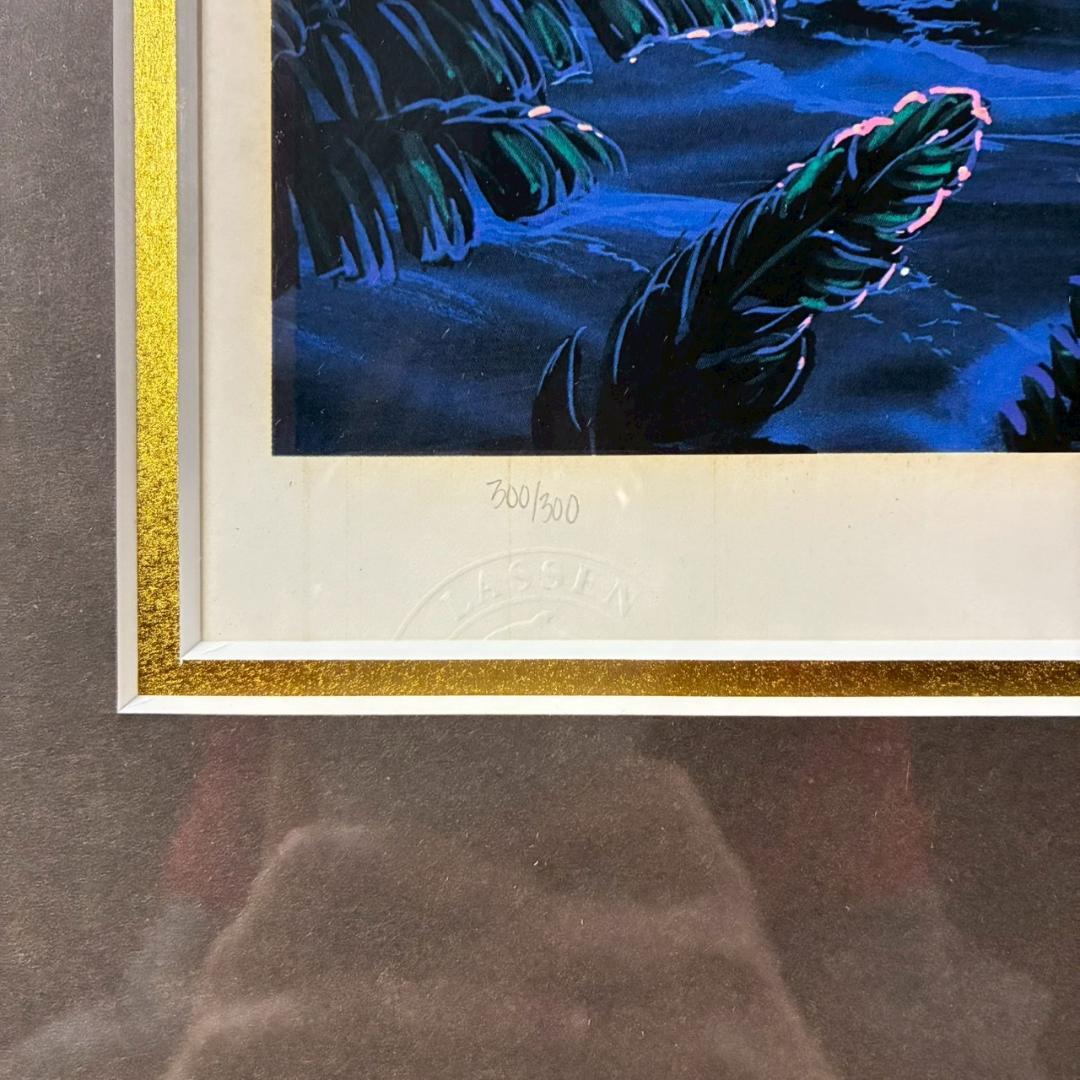 クリスチャン・ラッセン「ラハイナスターライトⅡ」大作 ミクスド