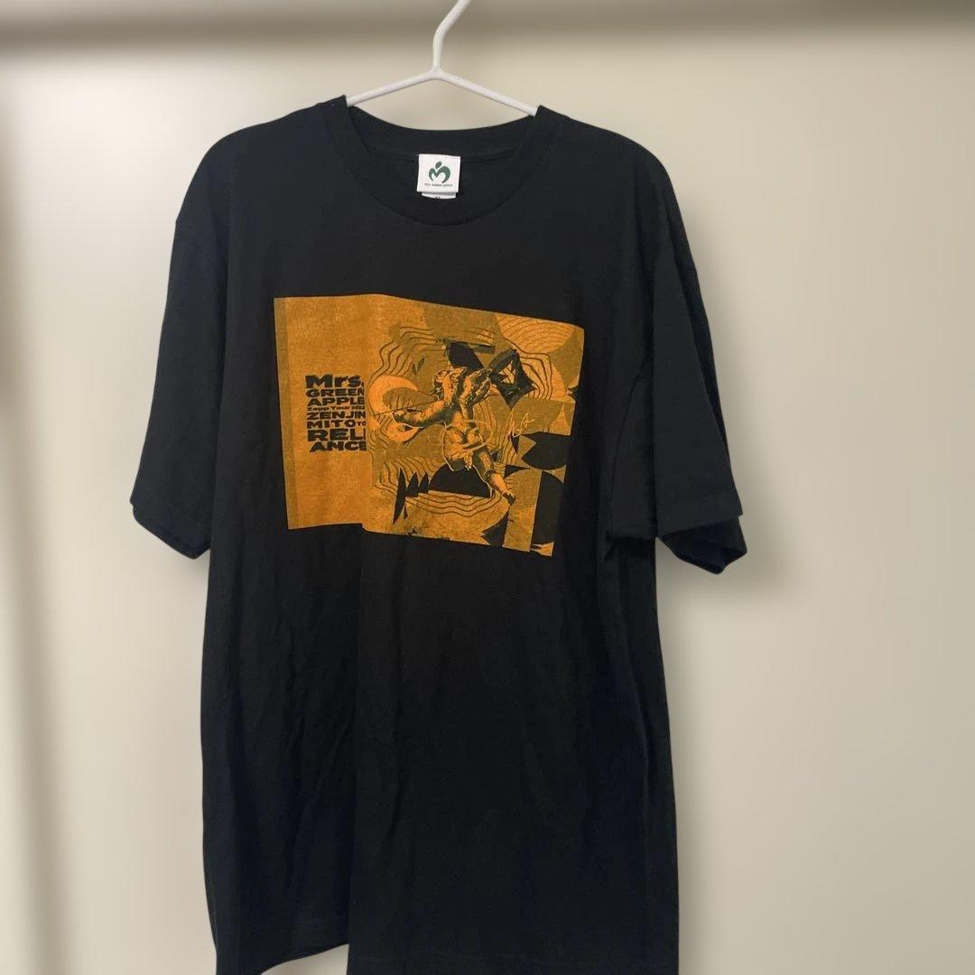 Mrs. GREEN APPLE Tシャツ ゼンジン未到とリライアンス XL - メルカリ