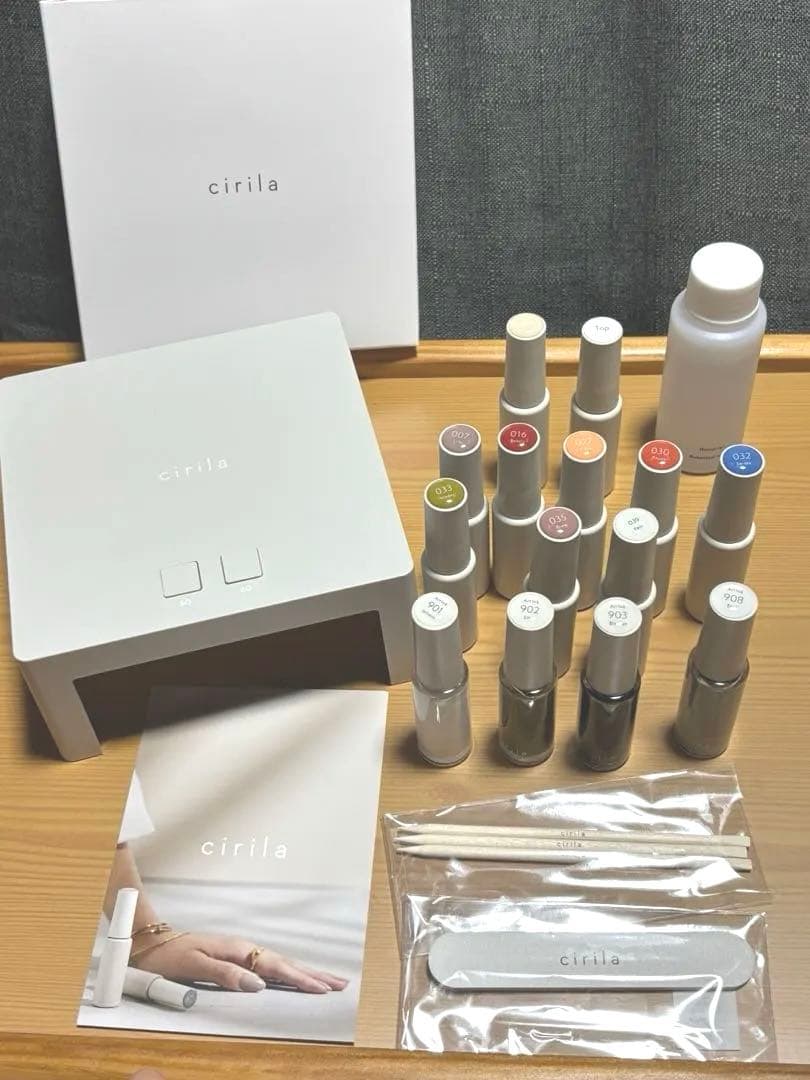 【おまけ付き33,000円相当】cirila(シリラ) ネイルカラーセット