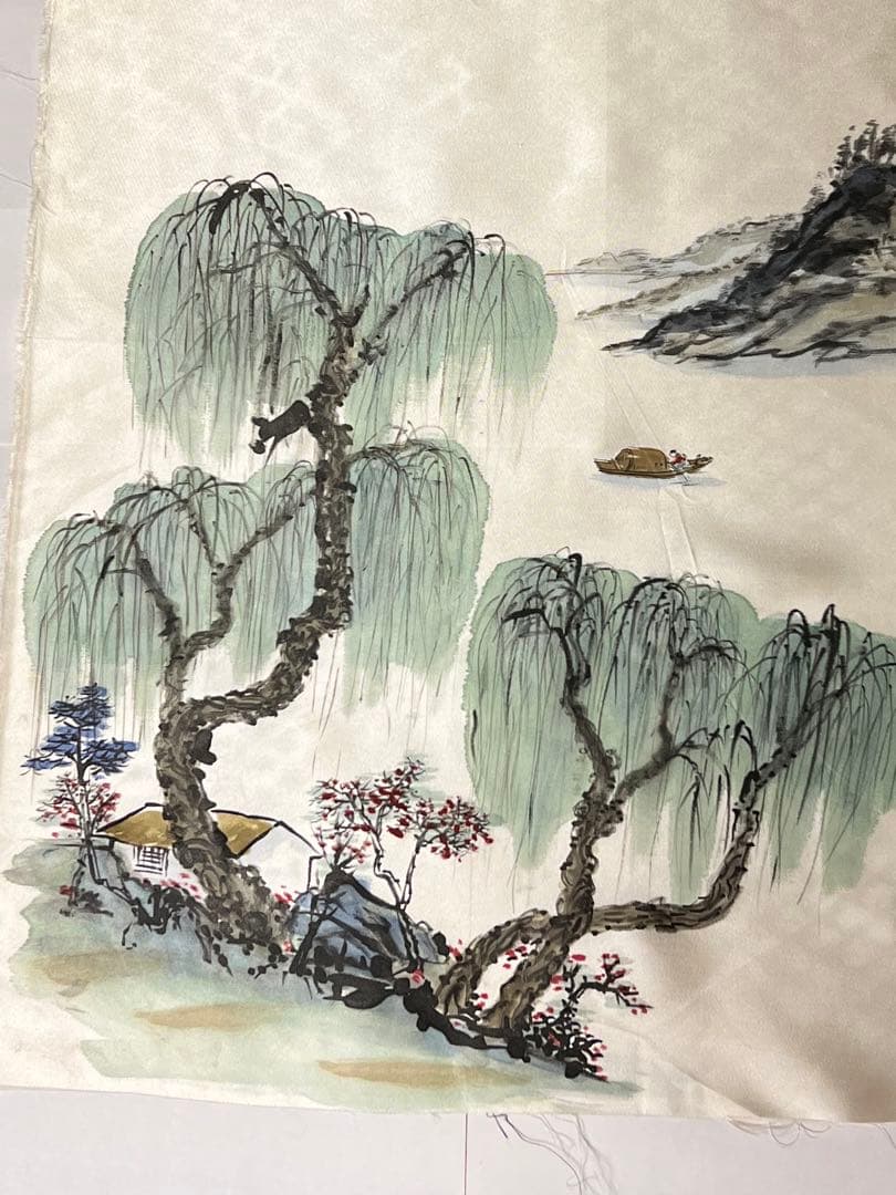 水墨画 自然風景 手描き