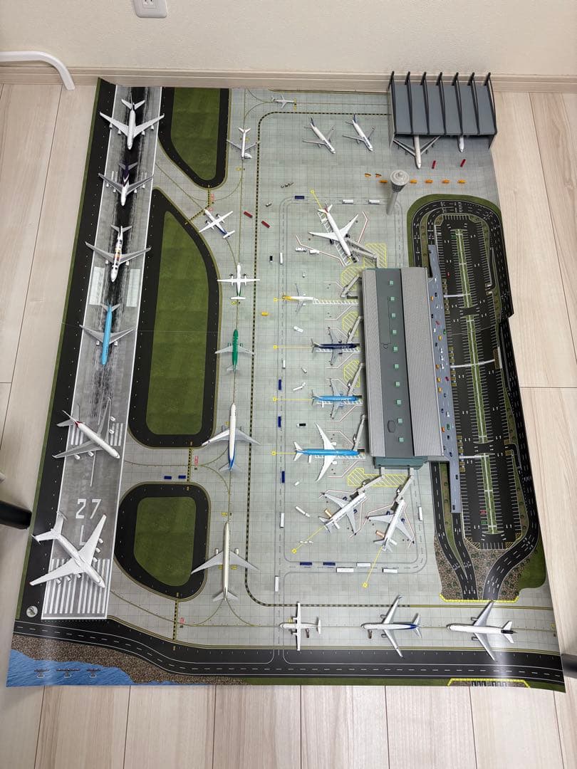 ①GJARPTB2 空港ターミナルビル　②GJAPS006 専用マット　セット ①GJARPTB2 空港ターミナルビル ②GJAPS006 専用マット セットの通販は