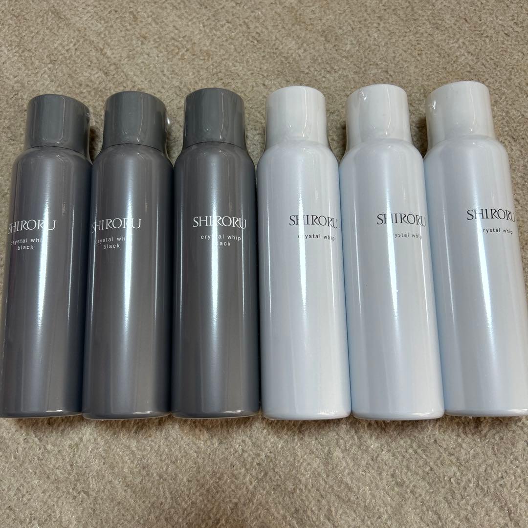 SHIRORU クリスタルホイップ 120g 6本セット