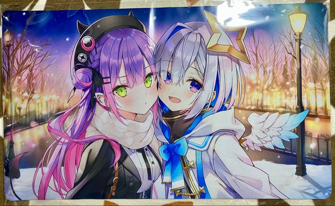 未開封】常闇トワ 天音かなた プレイマット ラバーマット ホロライブ