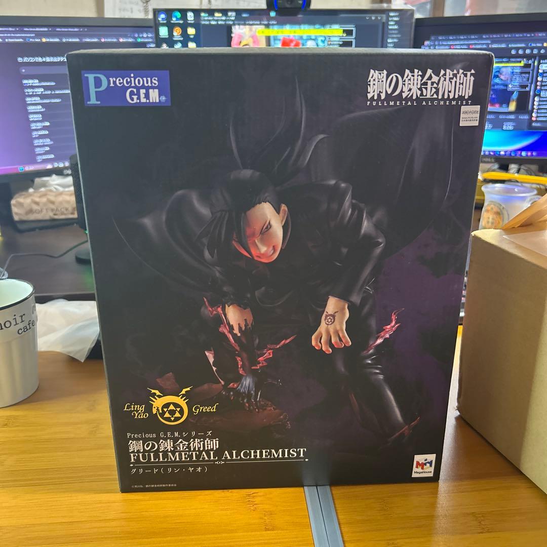 抽選当選品　鋼の錬金術師　グリード（リン・ヤオ）　メガハウス　新品未開封