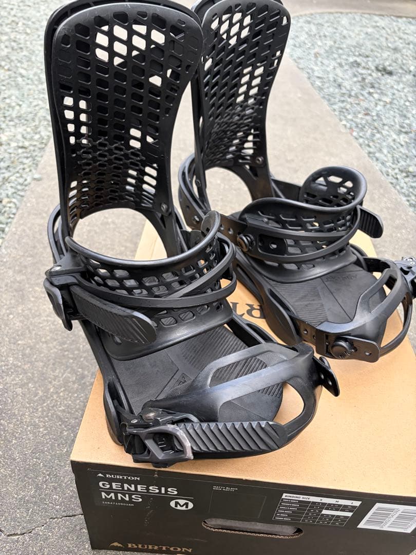 Burton GENESIS Re:Flex 18/19 ビンディング M 楽天市場】BURTON GENESIS RE:FLEX BINDING BLACKバートン