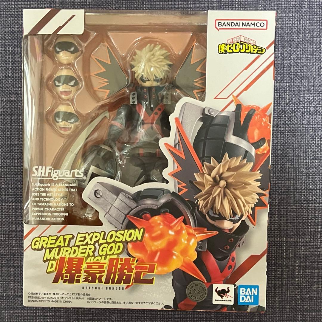 【新品未開封】S.H.Figuarts 僕のヒーローアカデミア 爆豪勝己