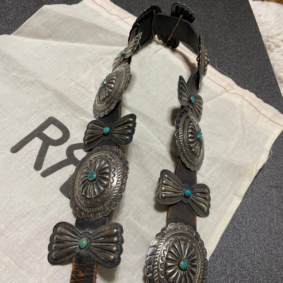 新春SALE ビンテージRRLコンチョベルト - メルカリ