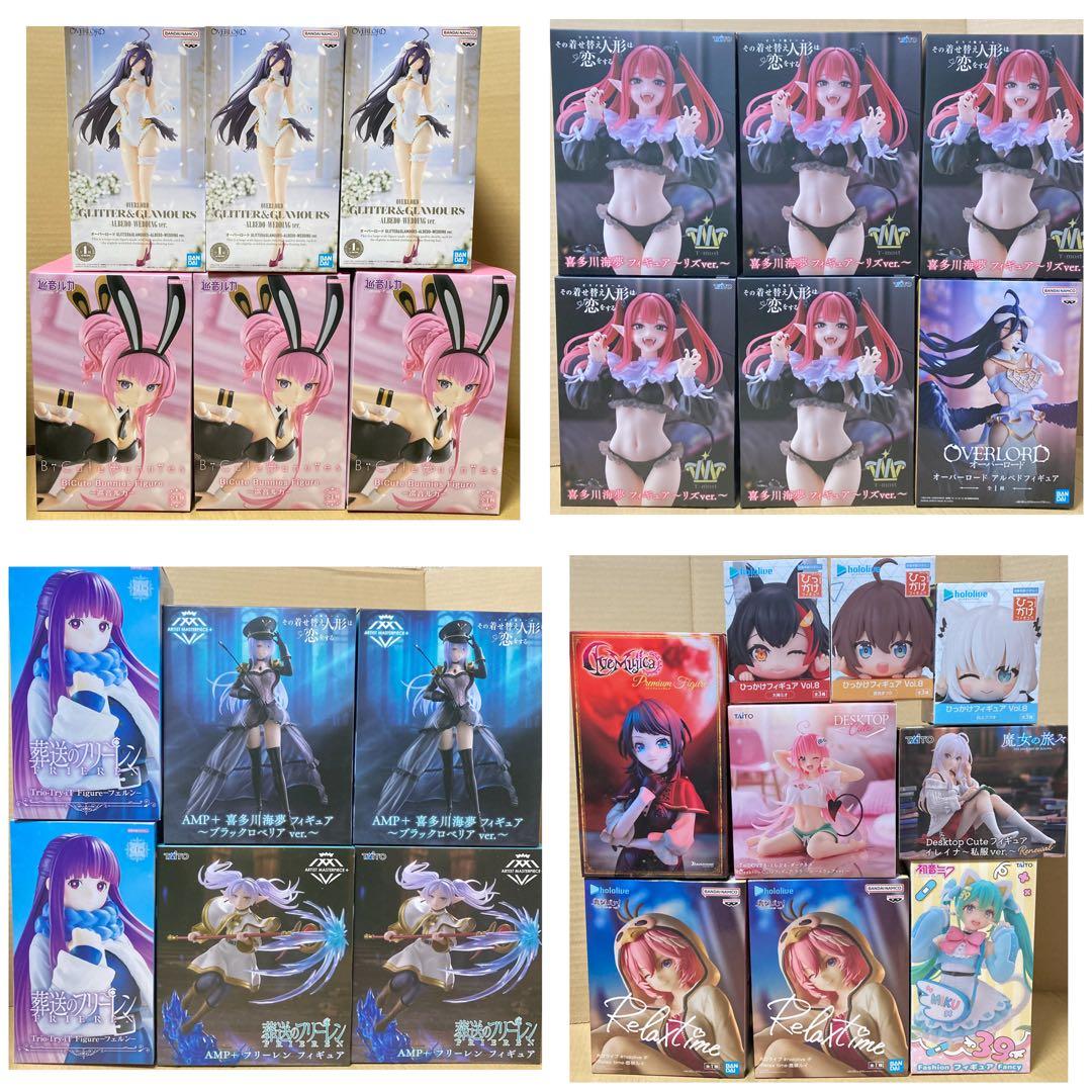 【未開封30点】美少女フィギュア まとめ売り アルベド ルカ フリーレン 他