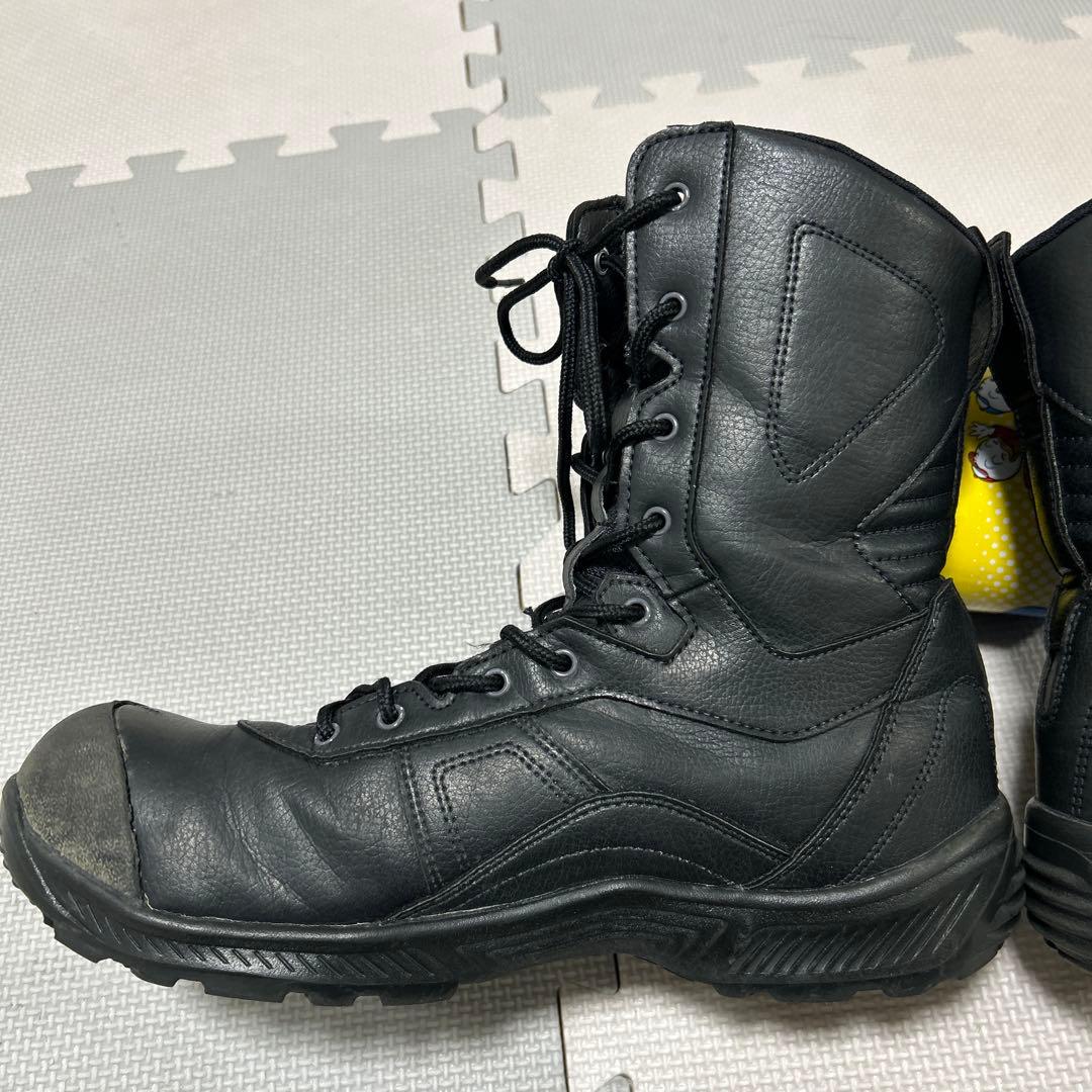 アシックス 安全靴 ブーツ ウィンジョブCP405ブラック 26.5cm