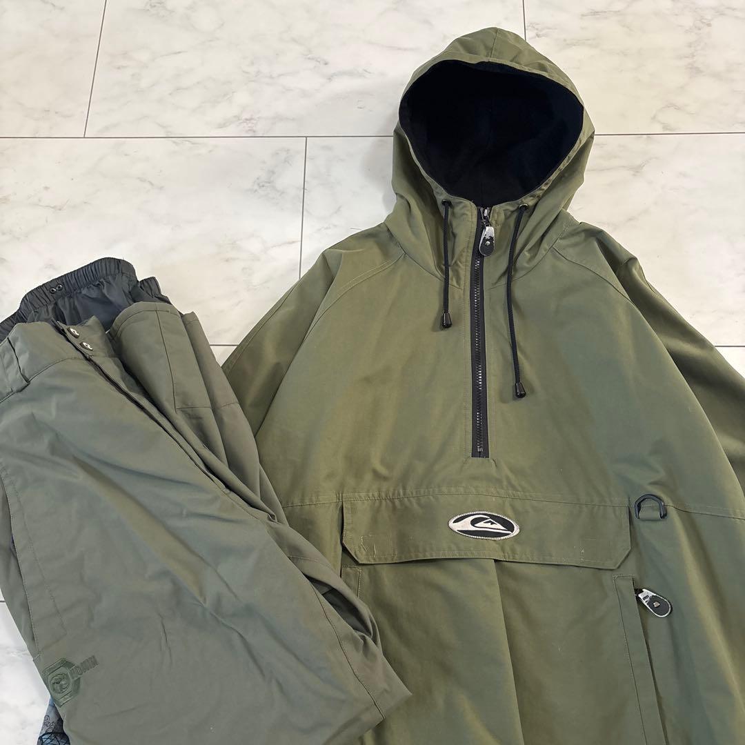 クイックシルバー✖️バートン　スノーボードウェア　セットアップ