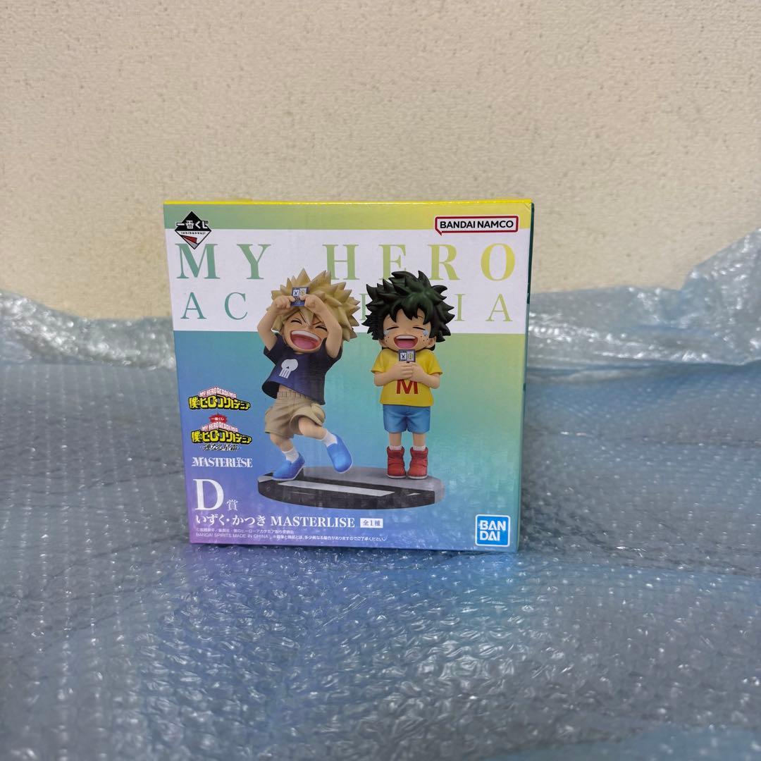 新品未開封 初版 ヒロアカ 一番くじ いずく・かつき D賞