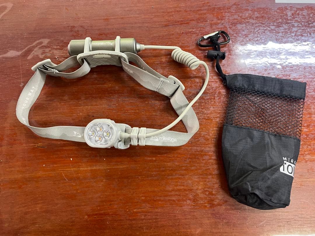 milestone ヘッドランプ 充電式 LED