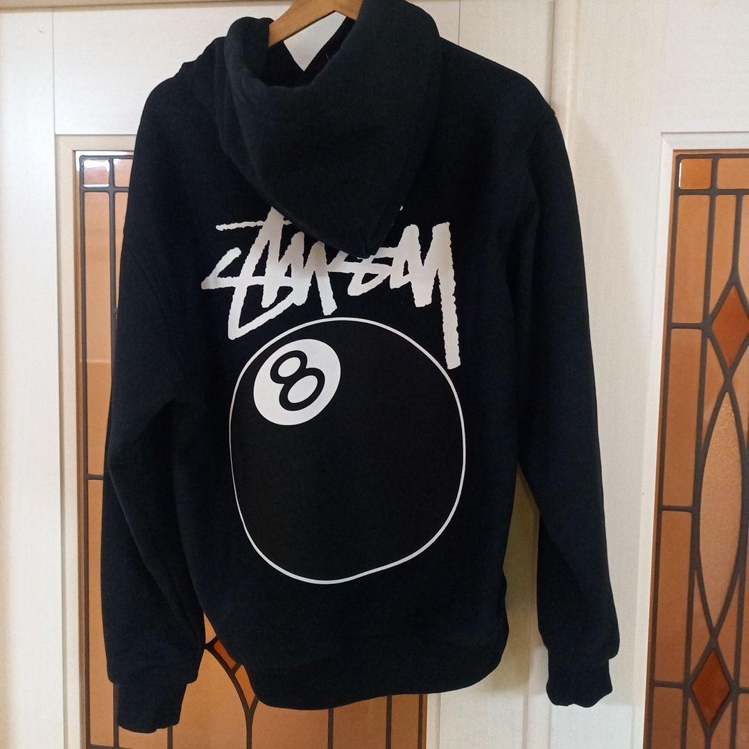 ステューシー8ボールパーカー　STUSSY　美品