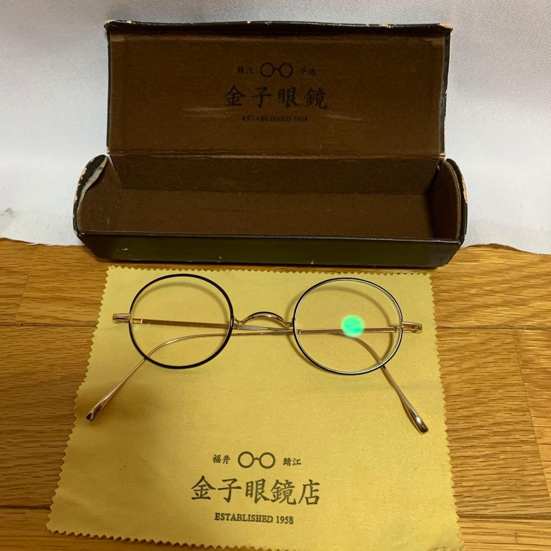 金子眼鏡 kvシリーズ ラウンド 丸眼鏡 - メルカリ