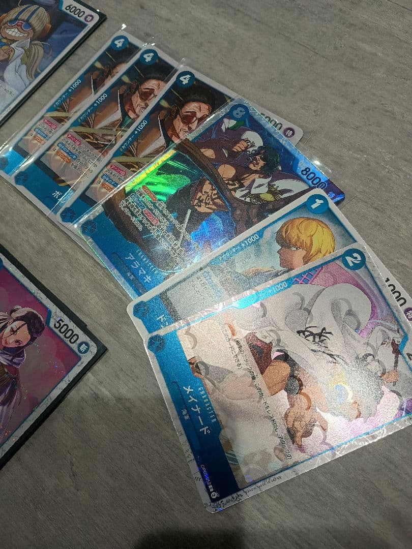 ワンピース カードゲーム 青クザン デッキ パーツ 構築済 リーパラ