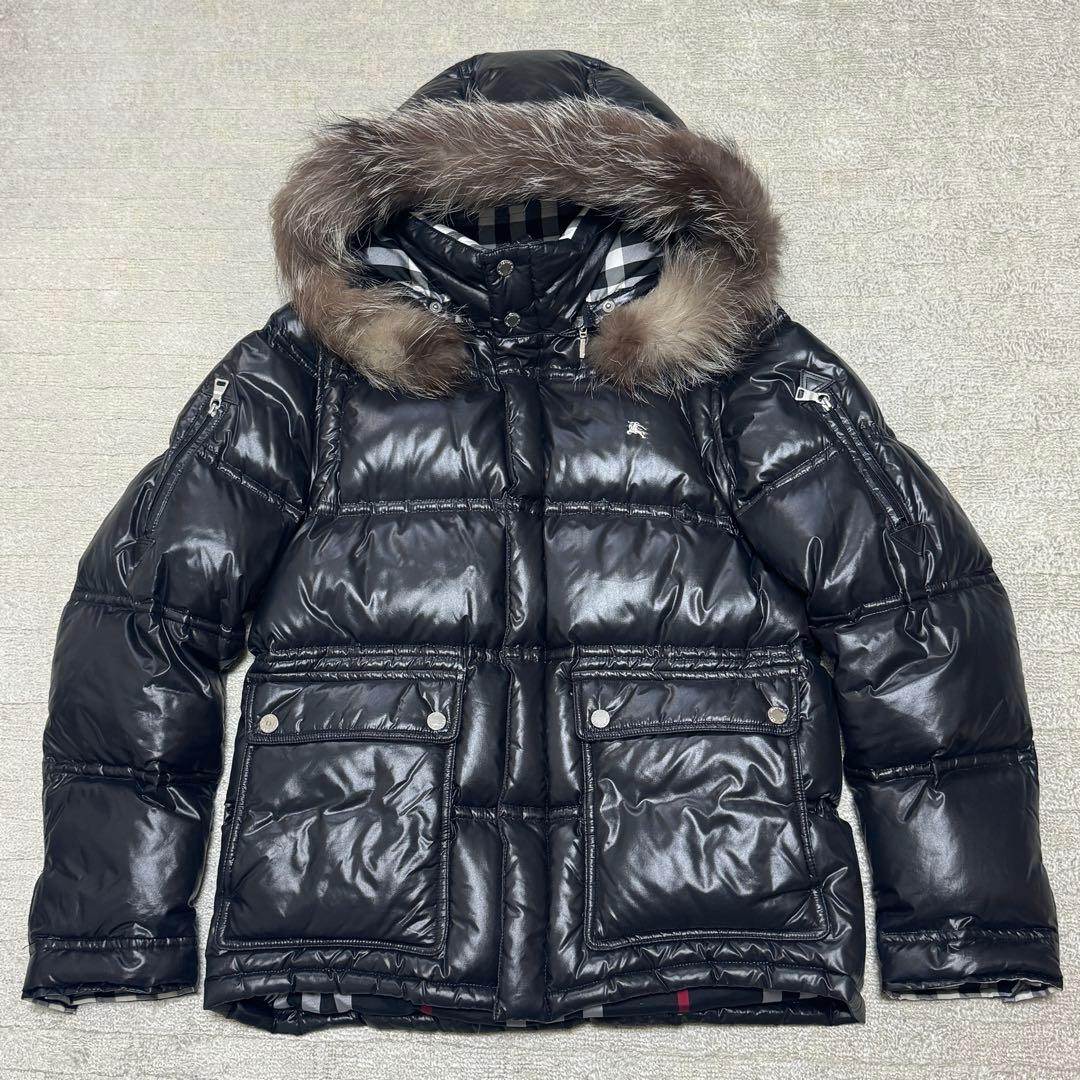 美品】バーバリーブラックレーベル 5WAY ダウンジャケット Mサイズ