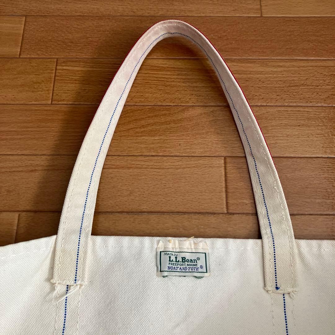 '80s L.L.Bean ボート&トート レッド XL エクストララージ