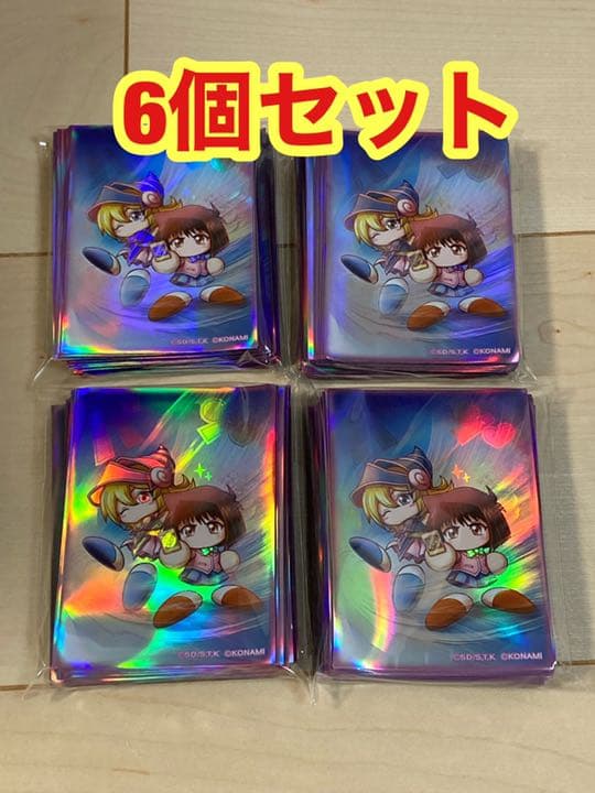 【新品未使用】杏子スリーブ 6個セット パワプロアプリ 遊戯王 コラボ