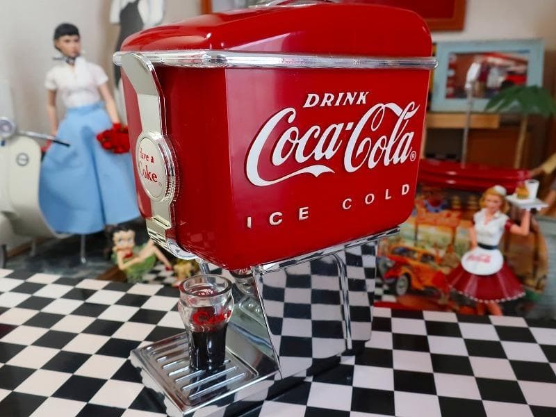 激レア★絶版★コカコーラ ディスペンサー ファウンテン型バンク TFスポーツ柏】ポルシェデザイン！コカコーラの人気マウンテンバイクご