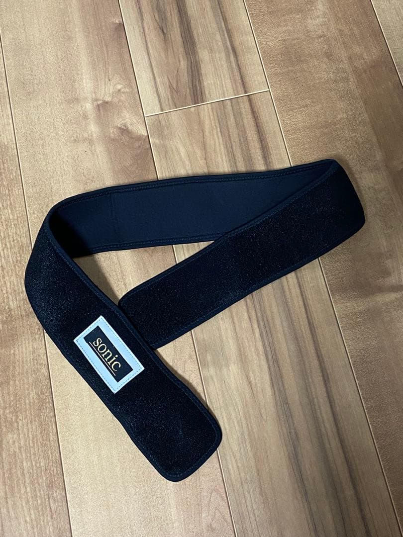 腰 サポーター　ソニック ベルト 重心安定 転倒予防 ベルト ブラック