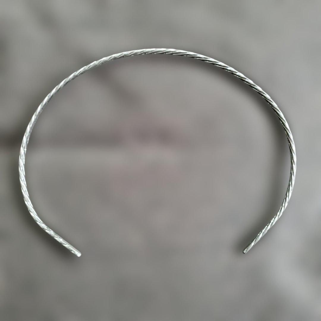 オルゴンリング　シルバー　腰