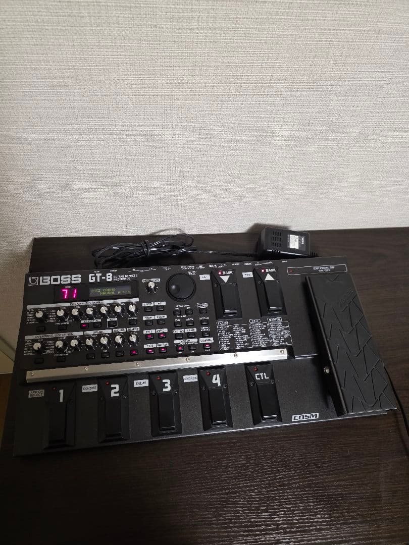 BOSS GT-8 ギターエフェクター ACアダプター付