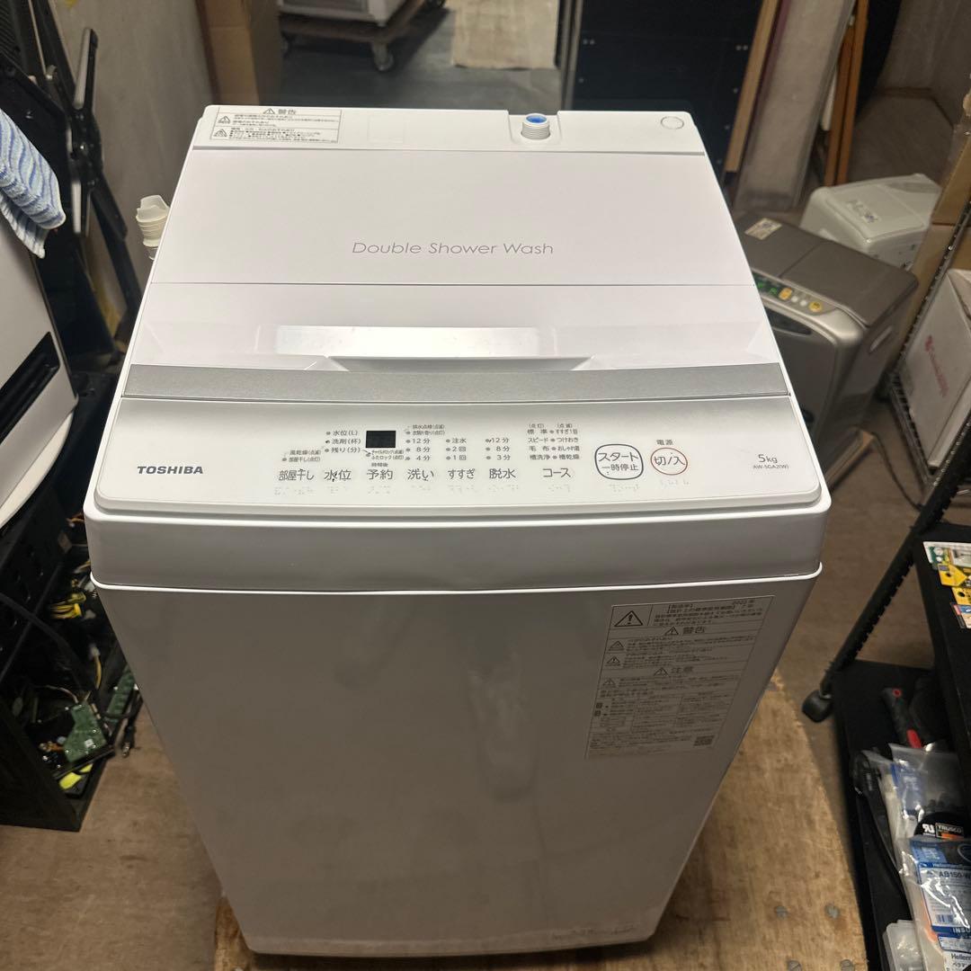 TOSHIBA 洗濯機 AW-5GA2 5kg 2022年製