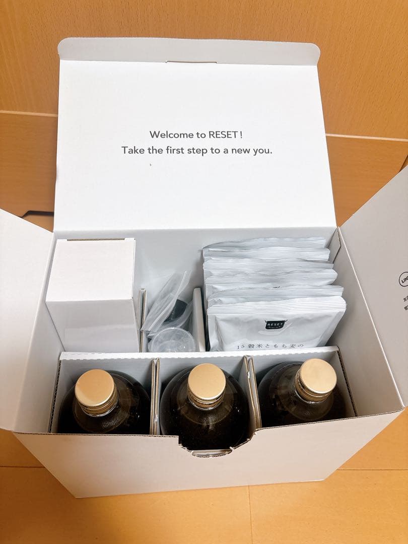 【新品】Re:SET ファスティング酵素ドリンク 500ml + 専用ボトル