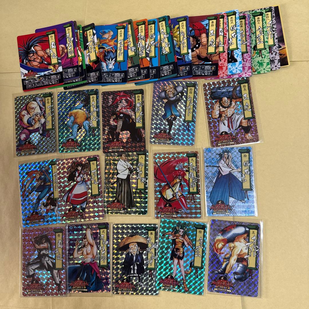 サムライスピリッツ コスモス SNK カード　カードダス　39種　コンプ