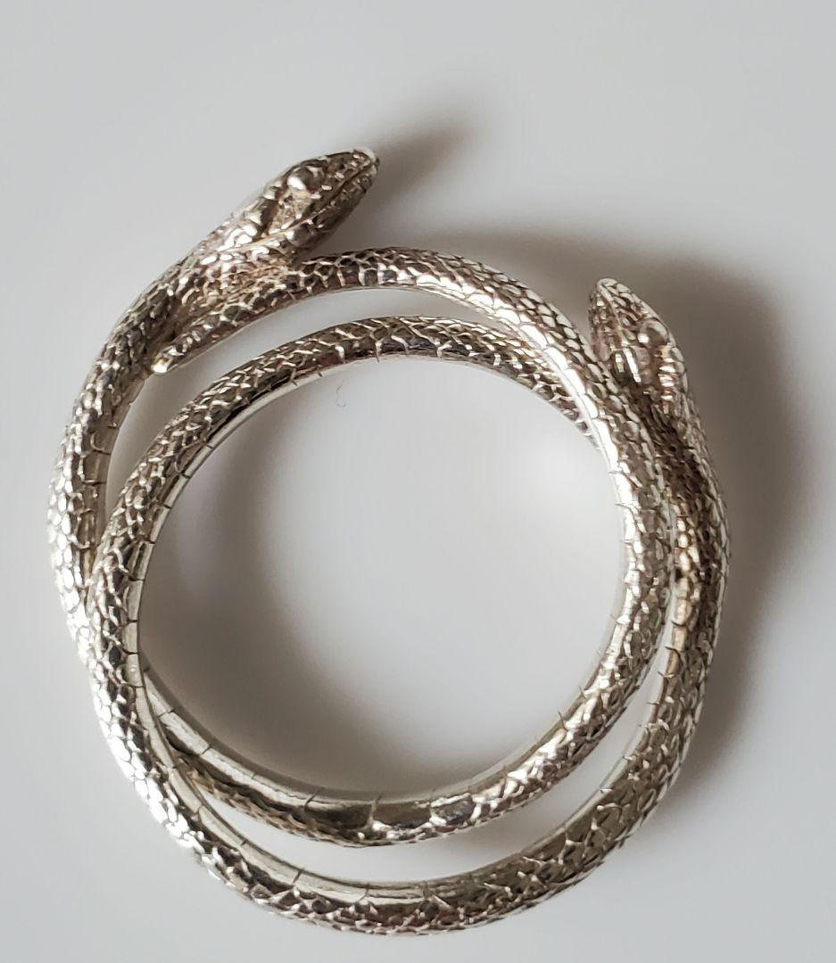 ELCAMI エルカミ 13号 蛇2連リング(SILVER)