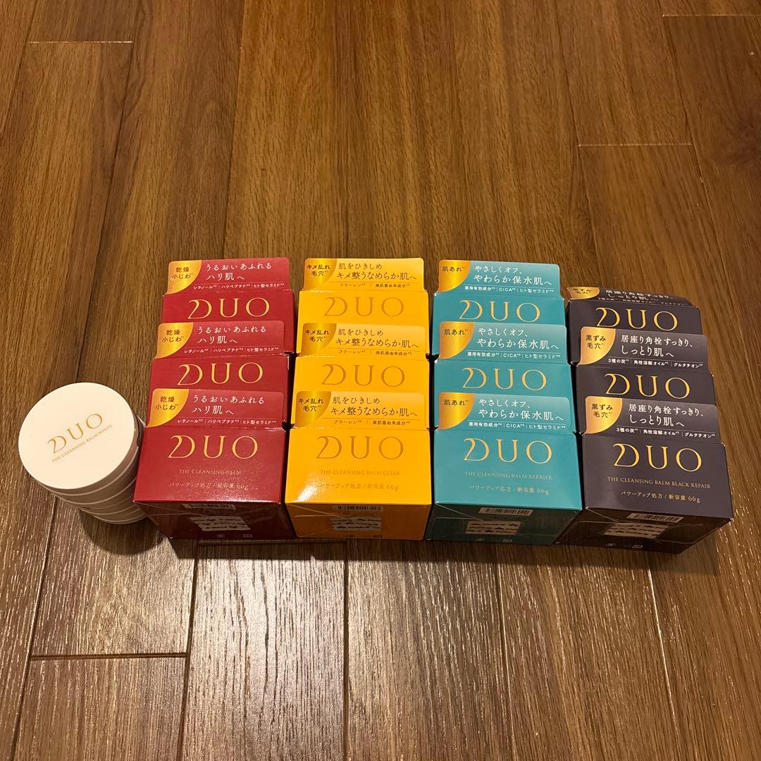 DUO クレンジングバーム 6種セット66g×12+18g×5