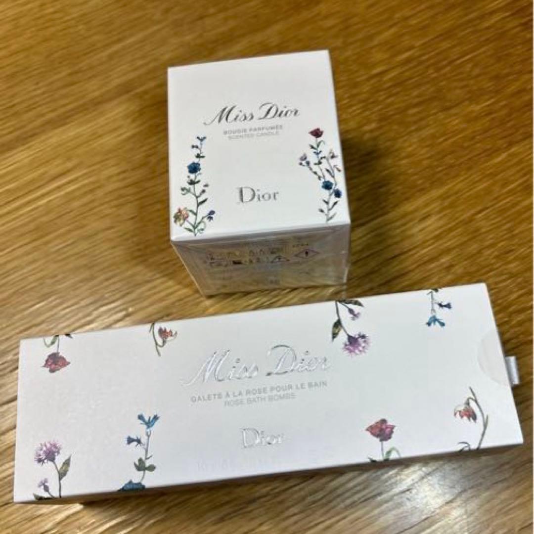 【新品・未使用・未開封】Miss Dior キャンドル・バスボムセット ディオール / ミス ディオール キャンドルの公式商品情報｜美容