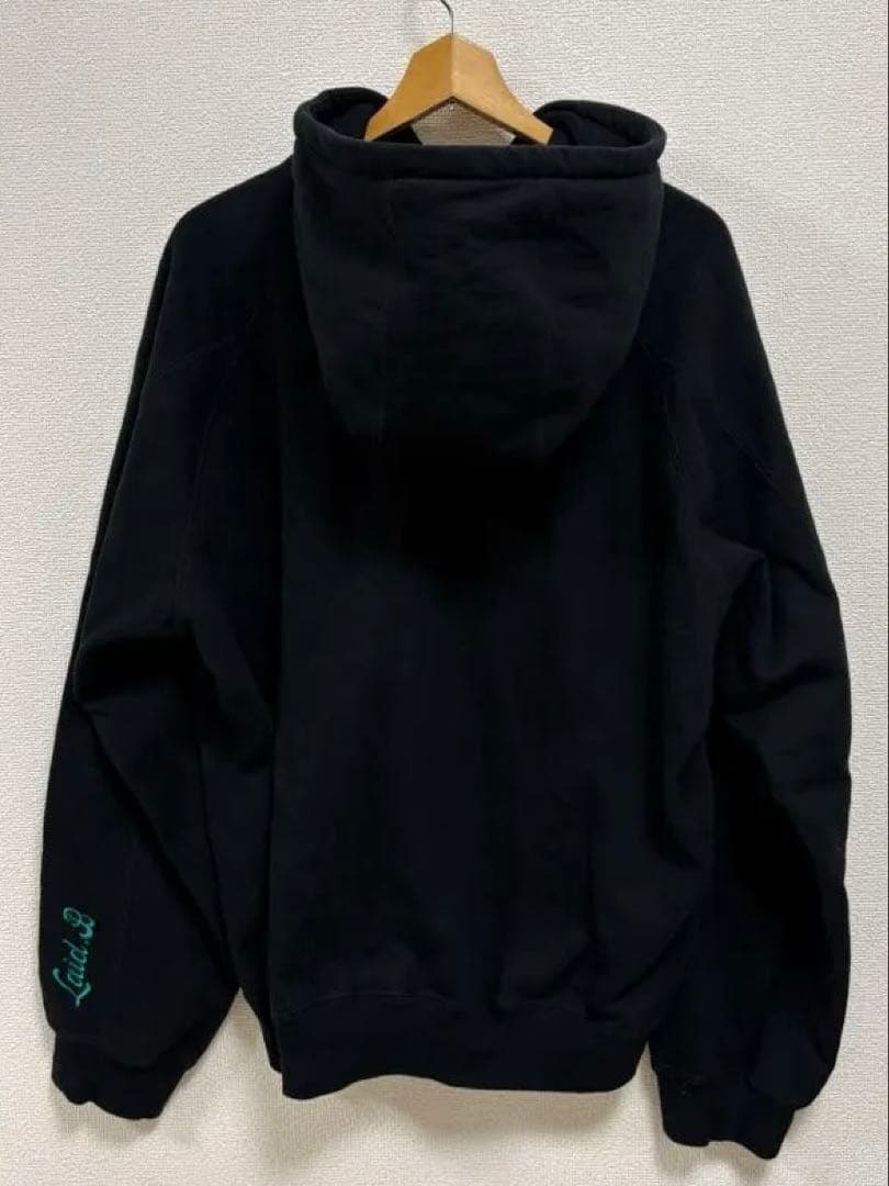 Laid.b MARINA PARKA “Black” ジップアップパーカー