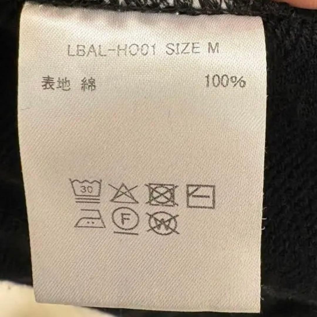 Laid.b MARINA PARKA “Black” ジップアップパーカー