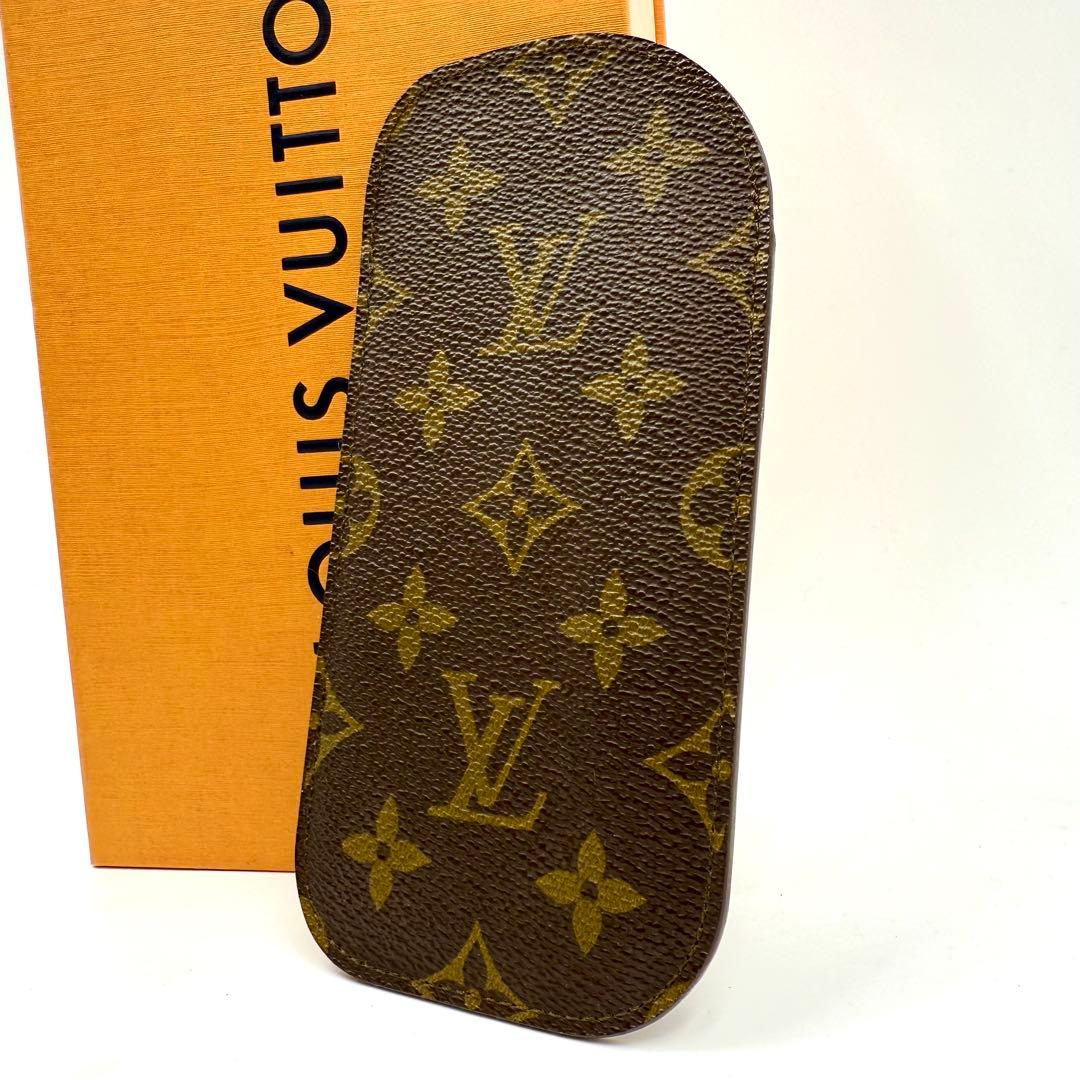 【鑑定済】美品 ルイヴィトン モノグラム 眼鏡 メガネ サングラス ケース