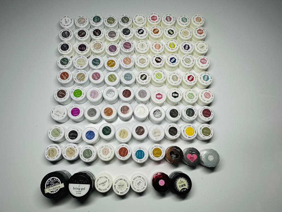 ジェルネイル まとめ売り97個セット