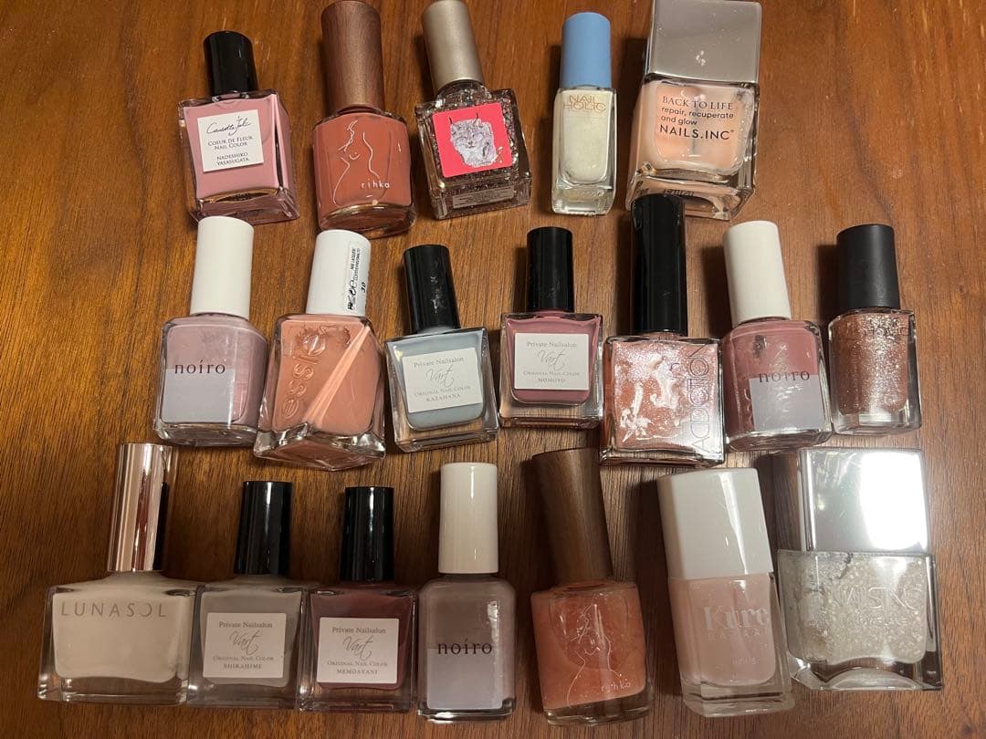 ネイルカラーセット 多色 LUNASOL Nails Inc. notto