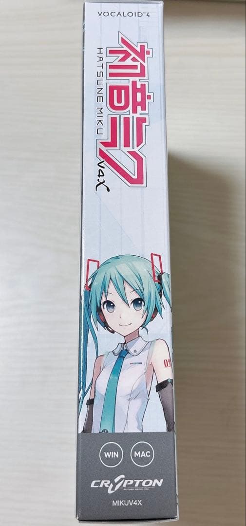 初音ミク V4X ボカロソフトウェア パッケージ版 - メルカリ