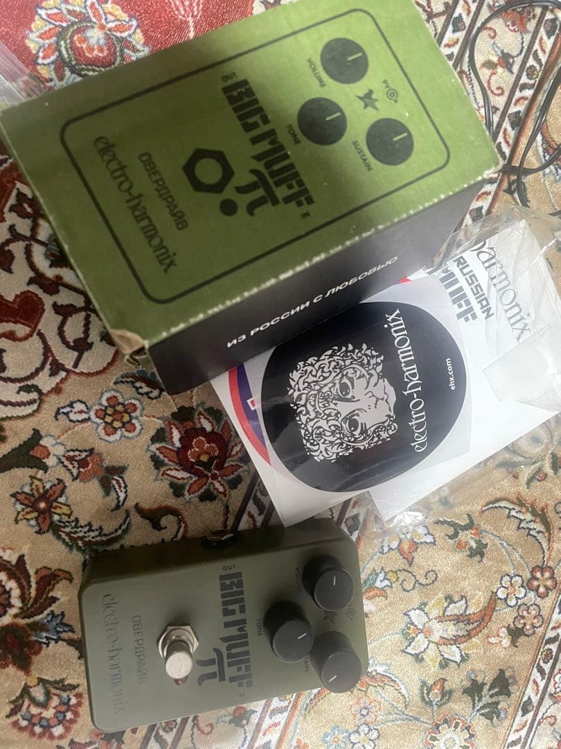 ギター ELECTRO-HARMONIX GREENRUSSIAN BIGMUFF Pi