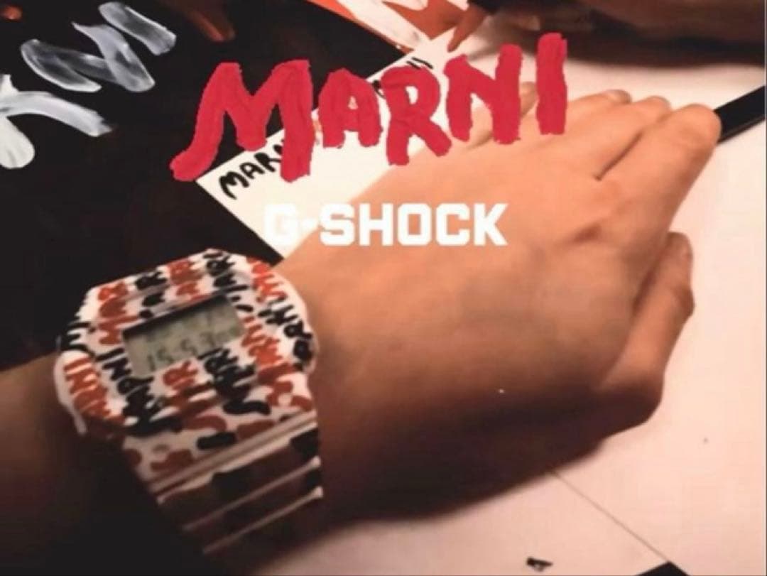 MARNI✖️G-SHOCK 世界限定３０００個