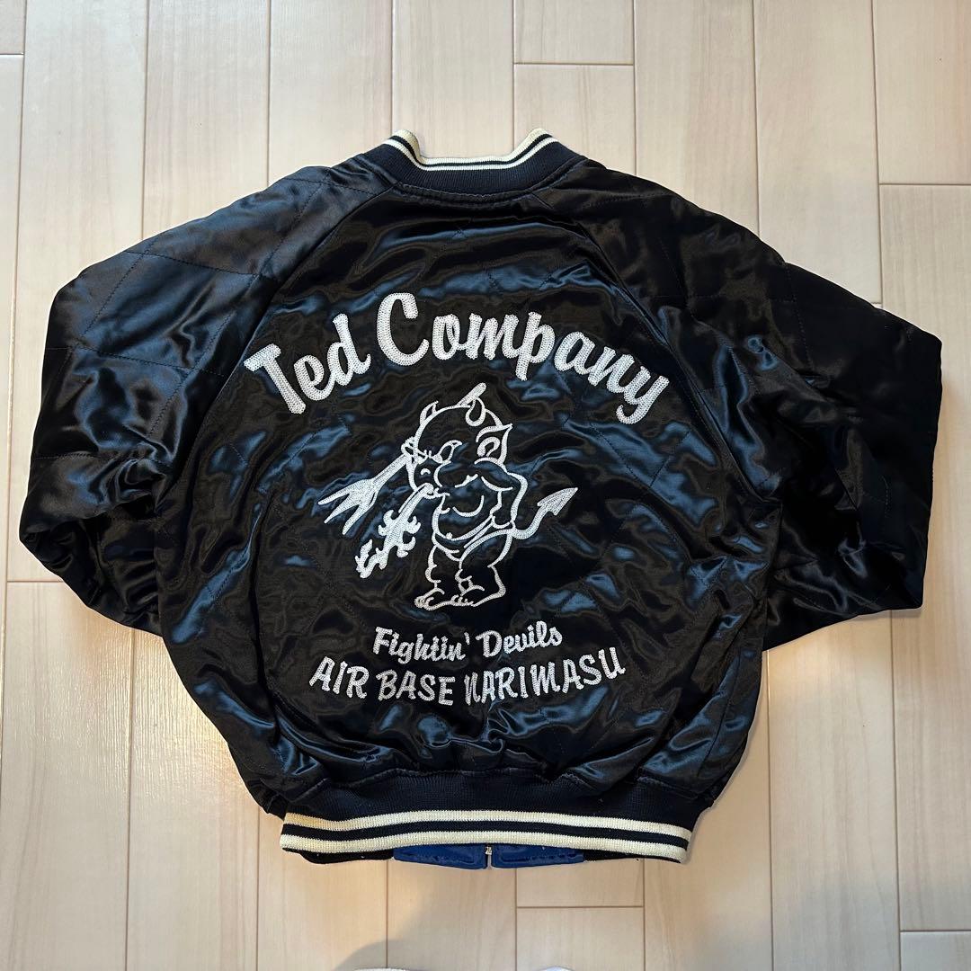テッドマン tedman スカジャン エフ商会 空軍柄リバーシブル サイズ36