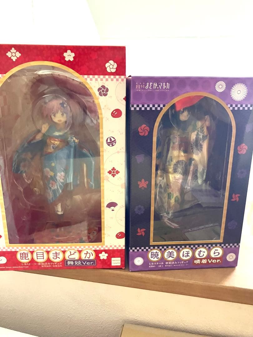 魔法少女まどか☆マギカ 鹿目まどか 暁美ほむら 舞妓 フィギュア