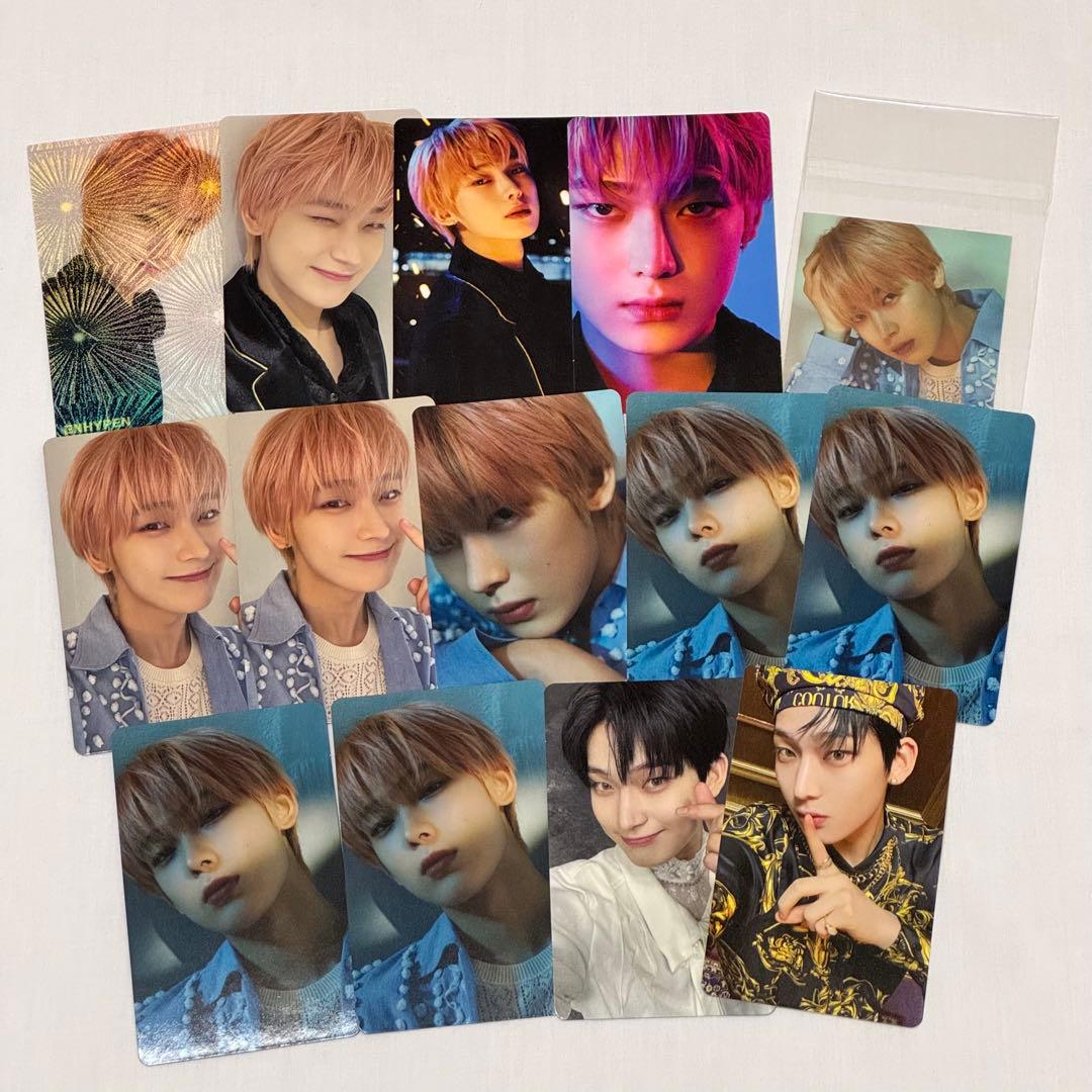 ENHYPEN ソヌ 閃光 トレカ ステッカーセット - メルカリ