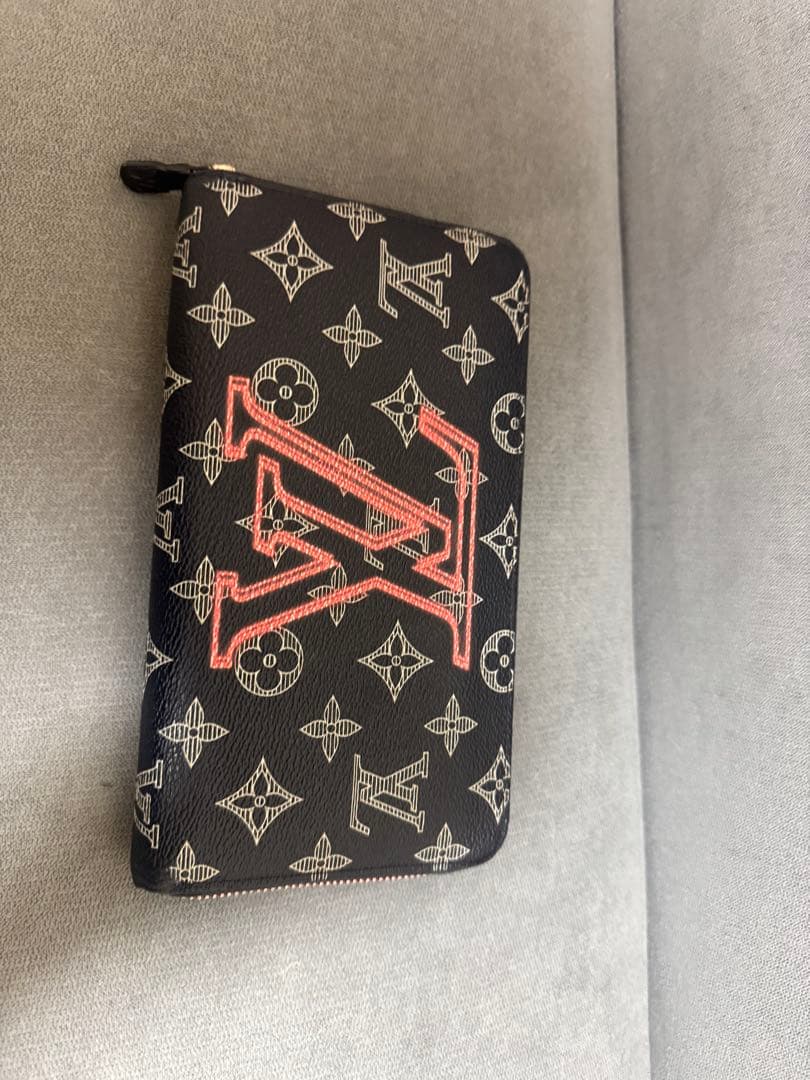 ルイヴィトン モノグラム インク 長財布 ジッピーオーガナイザー ネイビー