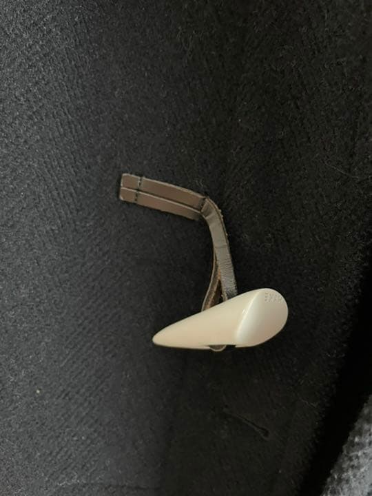 袖丈お直し！】HYKE☆パイル地ダッフルコート サイズ3 - メルカリ