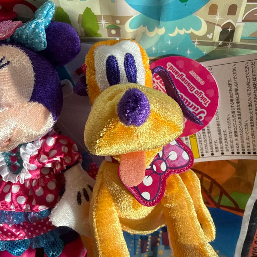 ミニーファンダーランド2026ミキミニプルートぬいぐるみバッチセット