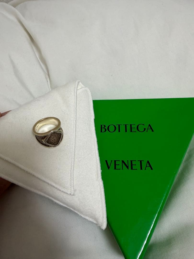 BOTTEGA VENETA ボッテガヴェネタ リング15号 Ag925 箱付き