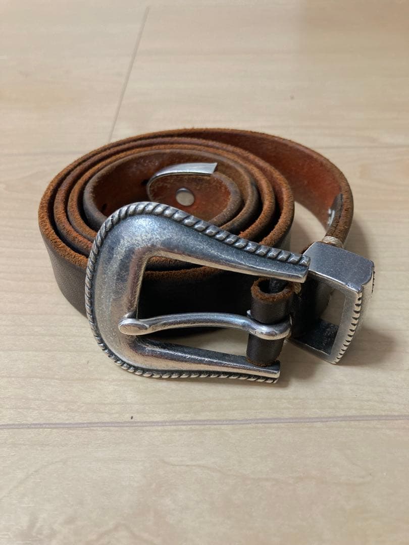 ヴィンテージワークス ウエスタンベルト 茶芯　DH5738 31インチ